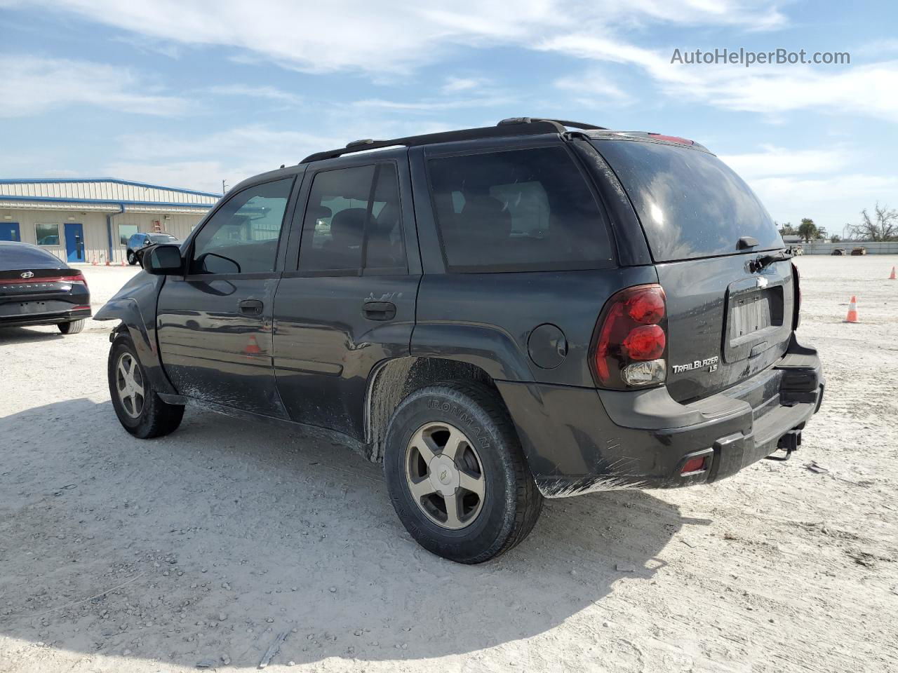 2006 Chevrolet Trailblazer Ls Серый vin: 1GNDS13S362182568