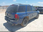 2006 Chevrolet Trailblazer Ls Blue vin: 1GNDS13S362245572