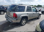 2002 Chevrolet Trailblazer Lt Tan vin: 1GNDS13S422144132