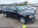 2002 Chevrolet Trailblazer Ls Black vin: 1GNDS13S422325361