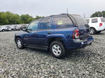 2002 Chevrolet Trailblazer  Синий vin: 1GNDS13S422355654