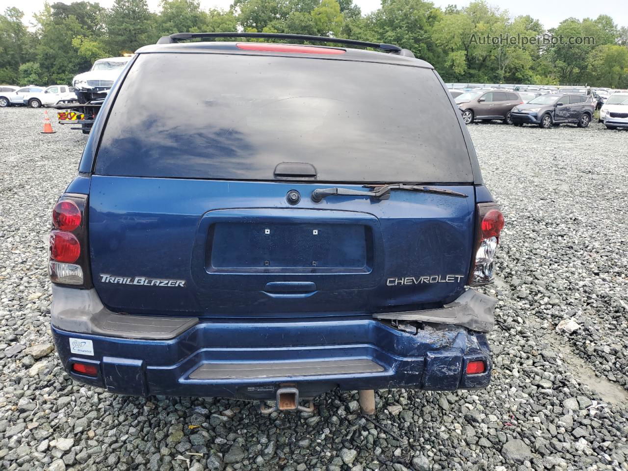 2002 Chevrolet Trailblazer  Blue vin: 1GNDS13S422355654