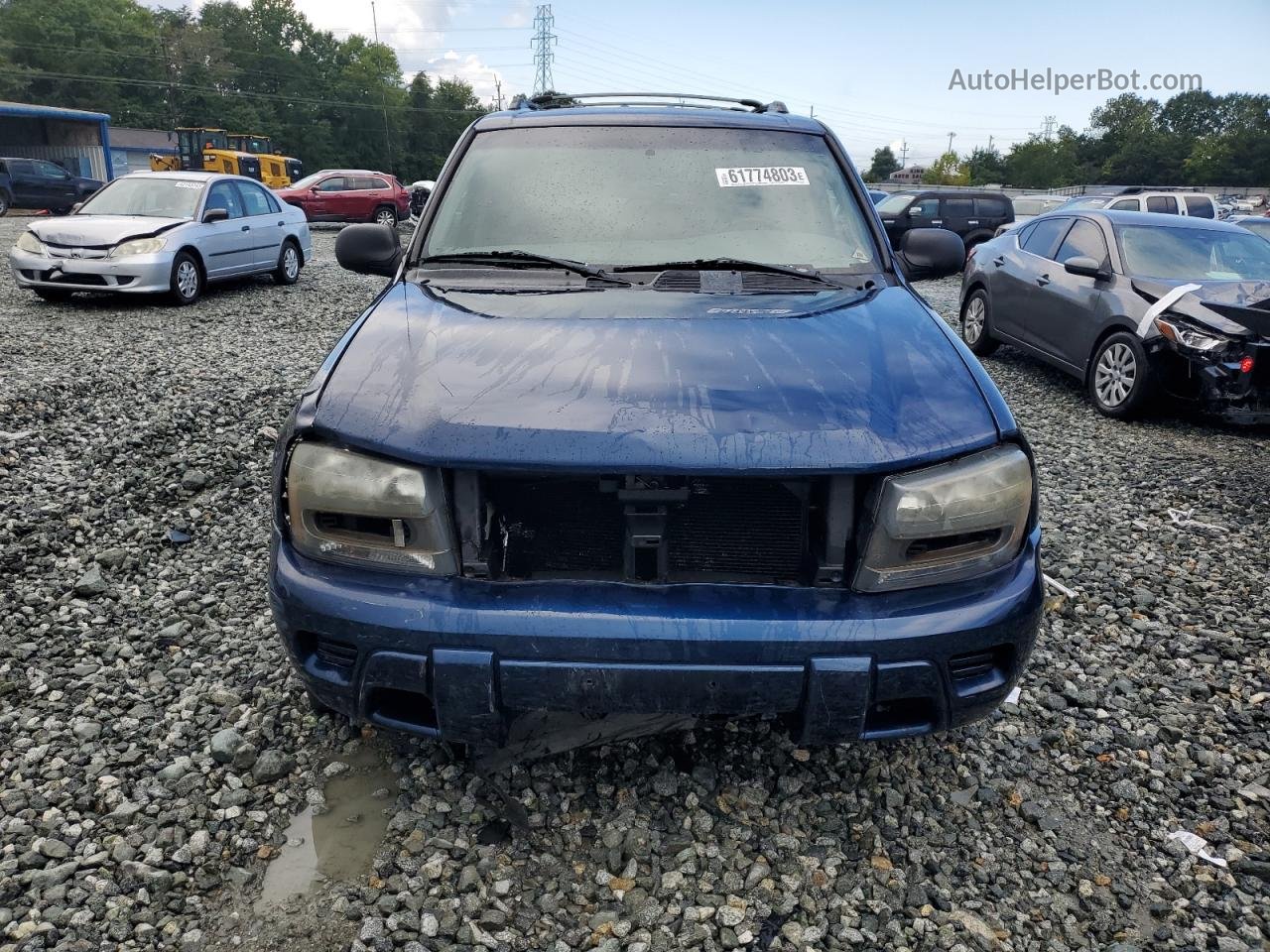 2002 Chevrolet Trailblazer  Blue vin: 1GNDS13S422355654