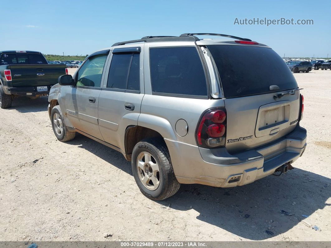 2002 Chevrolet Trailblazer Ls Brown vin: 1GNDS13S422456743