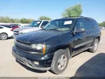 2002 Chevrolet Trailblazer Lt Black vin: 1GNDS13S422460159