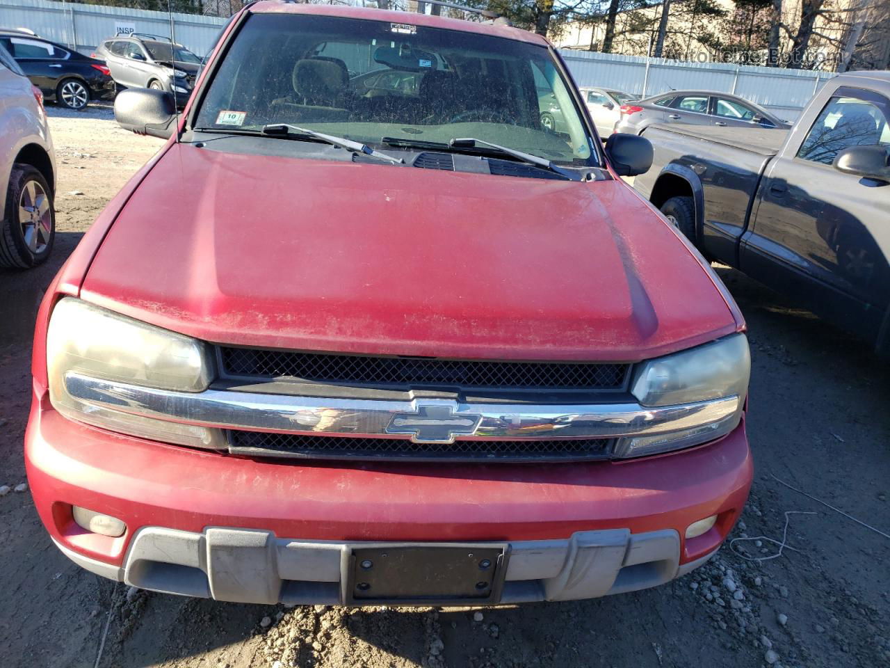 2002 Chevrolet Trailblazer  Red vin: 1GNDS13S422513927