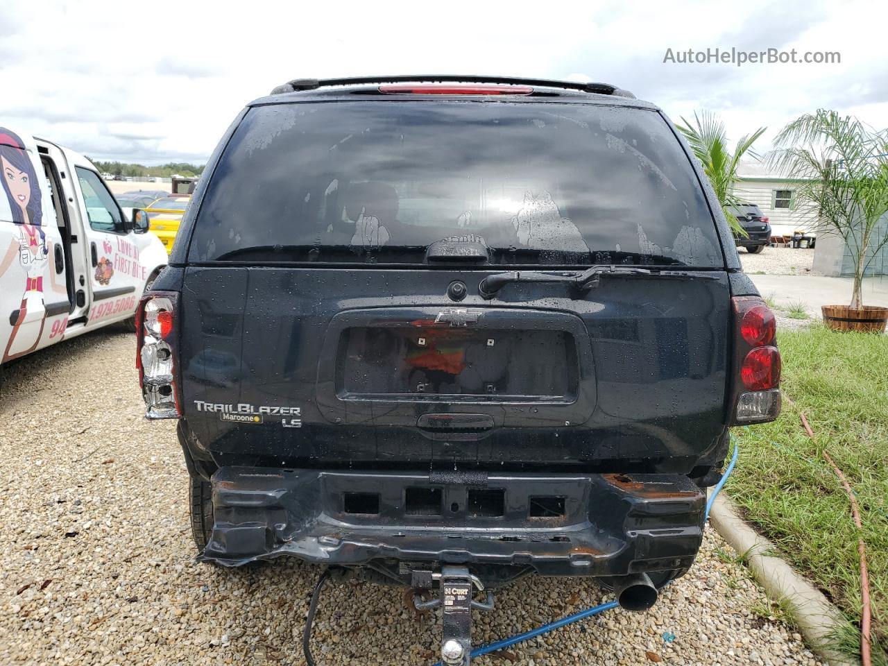 2006 Chevrolet Trailblazer Ls Черный vin: 1GNDS13S462104851