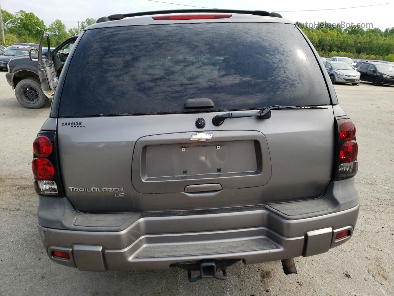 2006 Chevrolet Trailblazer Ls Gray vin: 1GNDS13S462350962