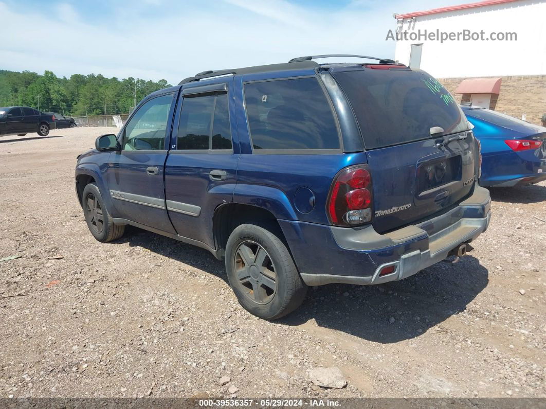 2002 Chevrolet Trailblazer Lt Blue vin: 1GNDS13S522116808