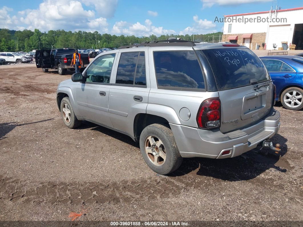 2006 Chevrolet Trailblazer Ls Gray vin: 1GNDS13S562146476