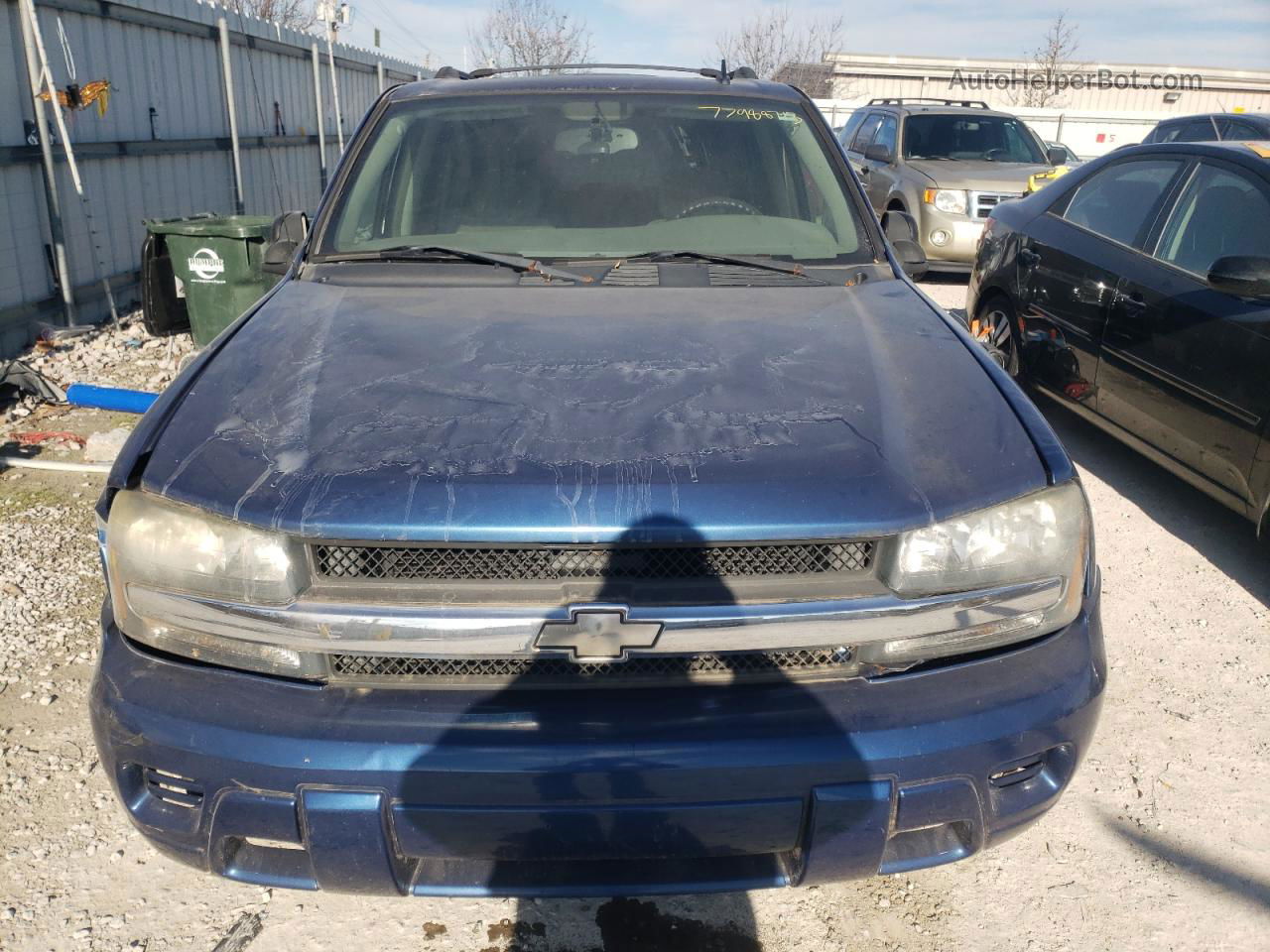 2006 Chevrolet Trailblazer Ls Blue vin: 1GNDS13S562184306