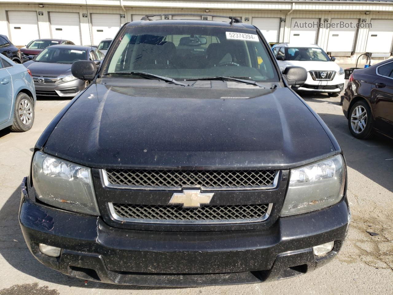 2006 Chevrolet Trailblazer Ls Black vin: 1GNDS13S562213576