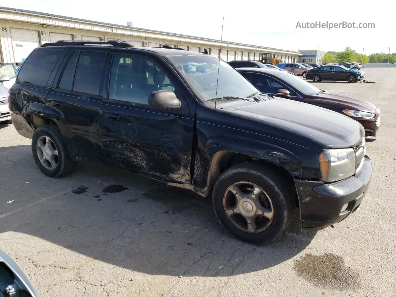 2006 Chevrolet Trailblazer Ls Черный vin: 1GNDS13S562213576