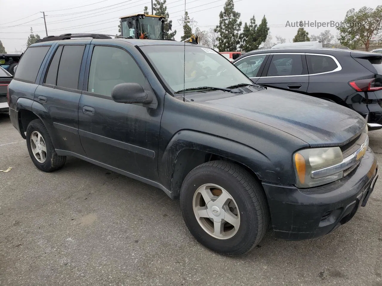 2006 Chevrolet Trailblazer Ls Blue vin: 1GNDS13S562224223