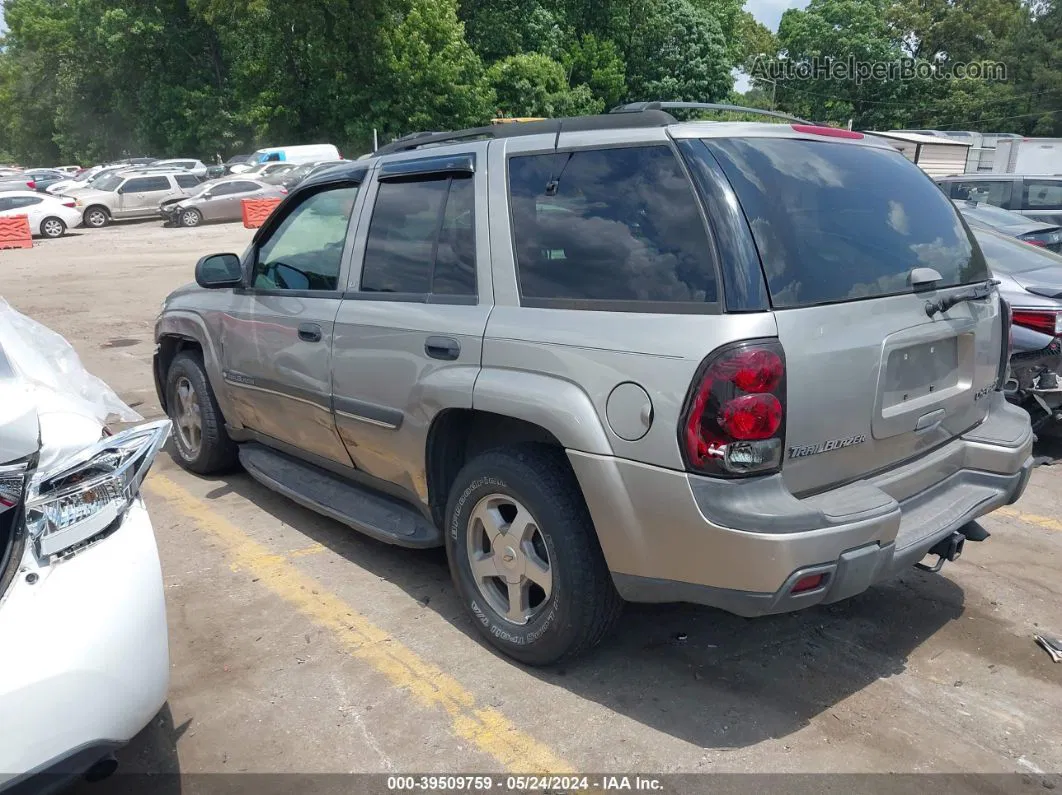 2002 Chevrolet Trailblazer Lt Gray vin: 1GNDS13S622105431