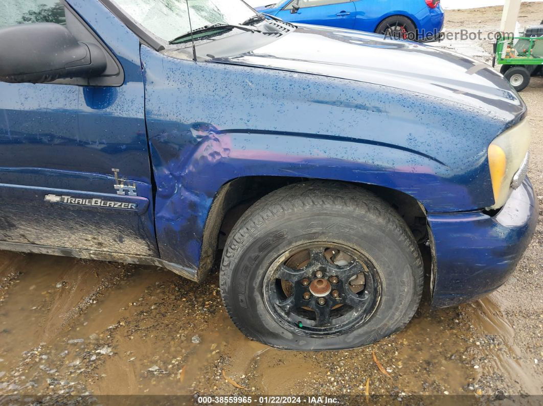 2002 Chevrolet Trailblazer Ls Синий vin: 1GNDS13S622277250