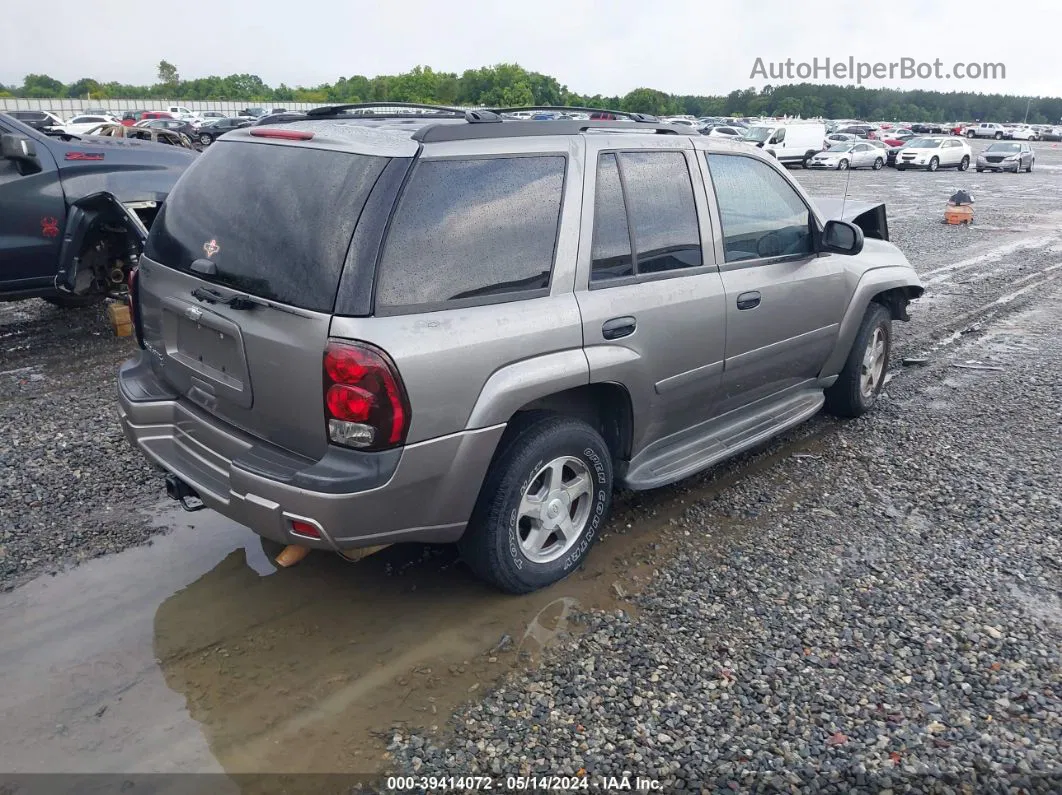 2006 Chevrolet Trailblazer Ls Серый vin: 1GNDS13S662105953