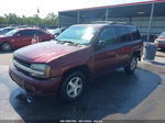 2006 Chevrolet Trailblazer Ls Burgundy vin: 1GNDS13S662113342