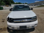 2006 Chevrolet Trailblazer Ls White vin: 1GNDS13S662120484