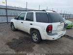 2006 Chevrolet Trailblazer Ls White vin: 1GNDS13S662305179