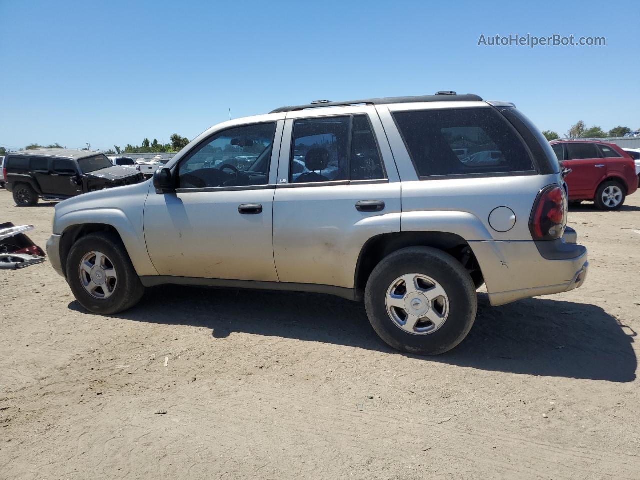 2002 Chevrolet Trailblazer  Gold vin: 1GNDS13S722315410