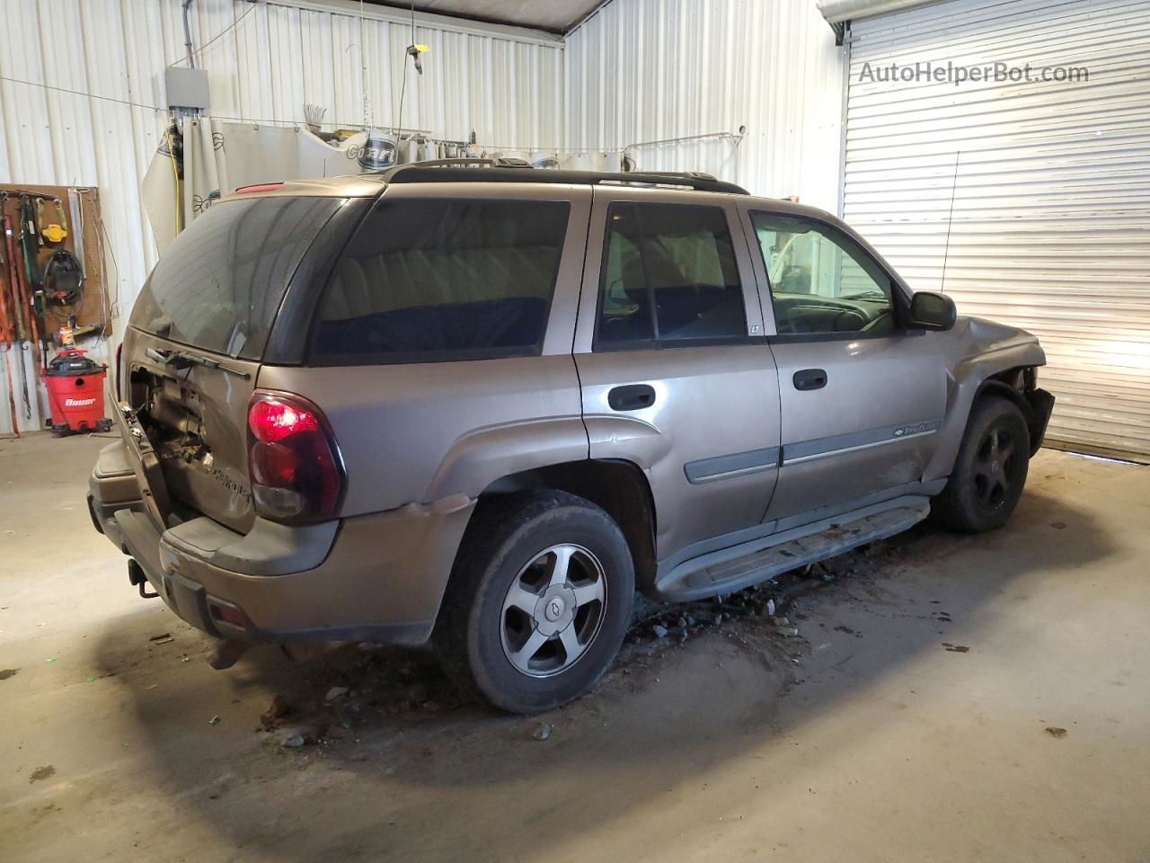 2002 Chevrolet Trailblazer  Tan vin: 1GNDS13S722493589