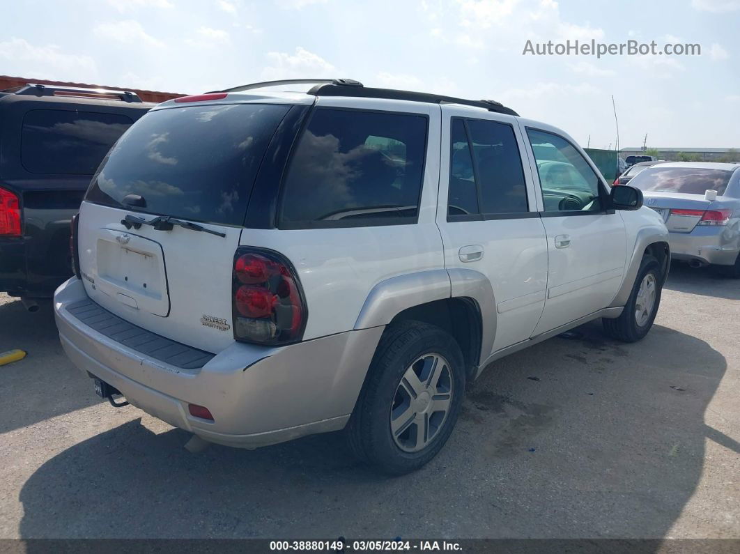 2006 Chevrolet Trailblazer Lt White vin: 1GNDS13S762120607