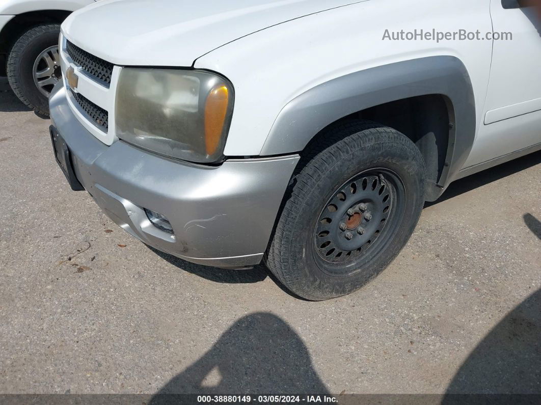 2006 Chevrolet Trailblazer Lt White vin: 1GNDS13S762120607