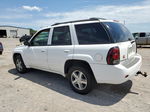 2006 Chevrolet Trailblazer Ls White vin: 1GNDS13S762156815