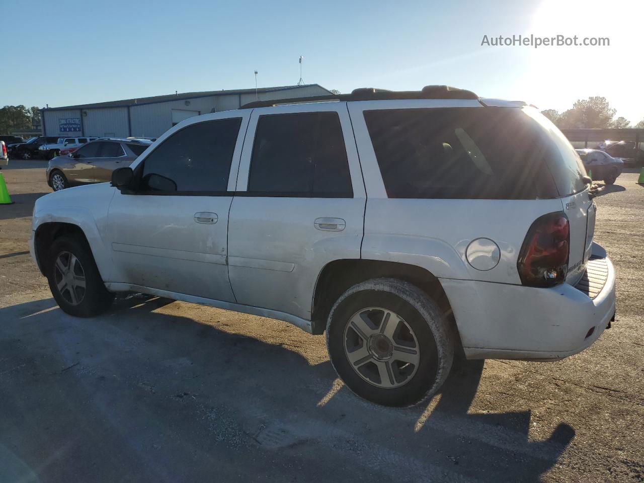 2006 Chevrolet Trailblazer Ls White vin: 1GNDS13S762184033