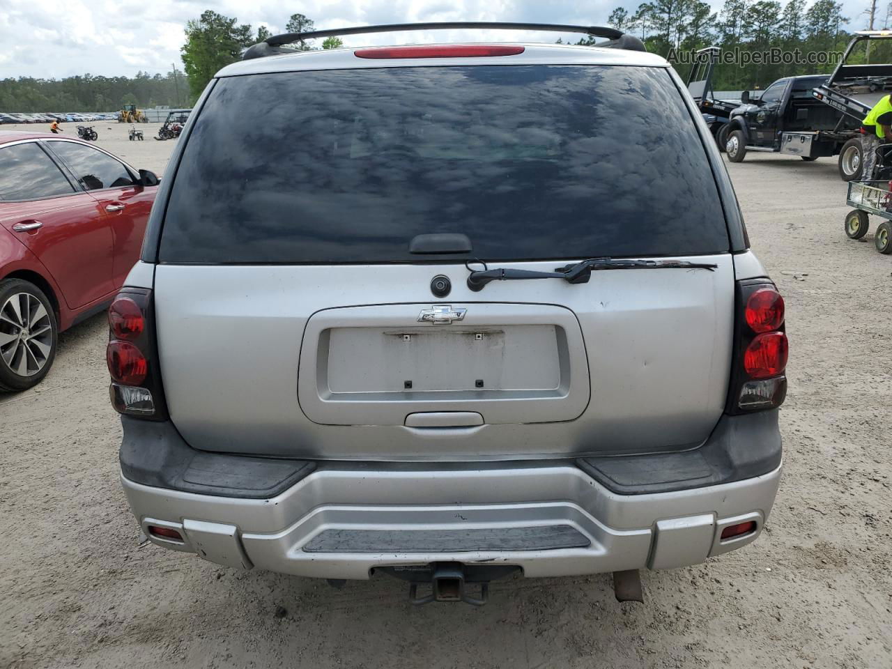 2006 Chevrolet Trailblazer Ls Silver vin: 1GNDS13S762276971