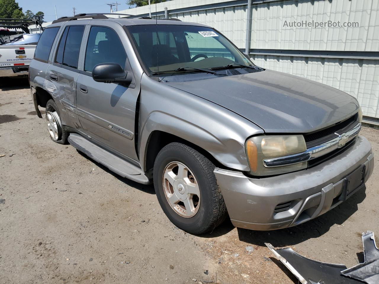 2002 Chevrolet Trailblazer  Beige vin: 1GNDS13S822267092