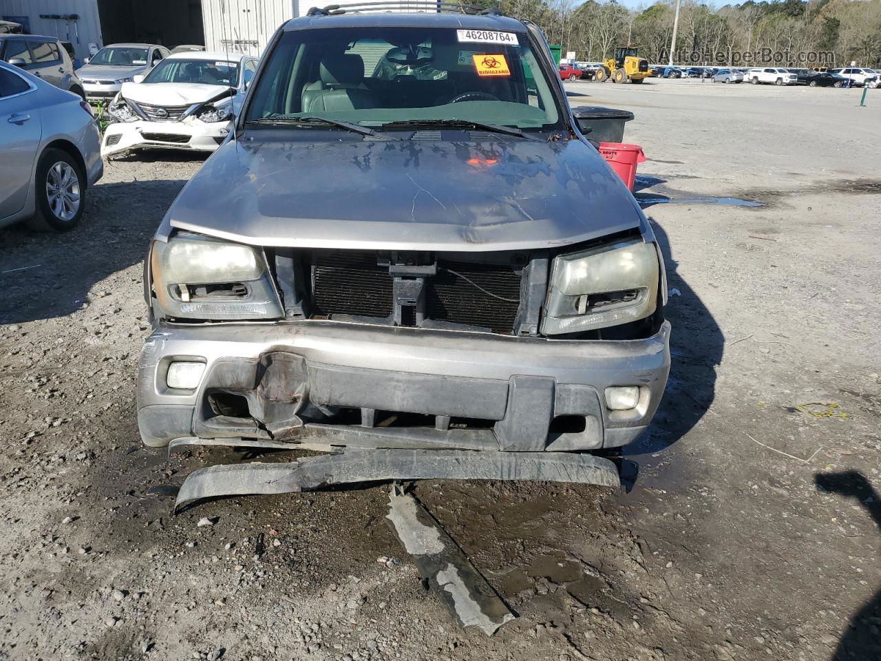 2002 Chevrolet Trailblazer  Silver vin: 1GNDS13S822403589