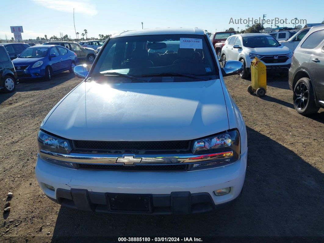 2002 Chevrolet Trailblazer Ltz White vin: 1GNDS13S822434311