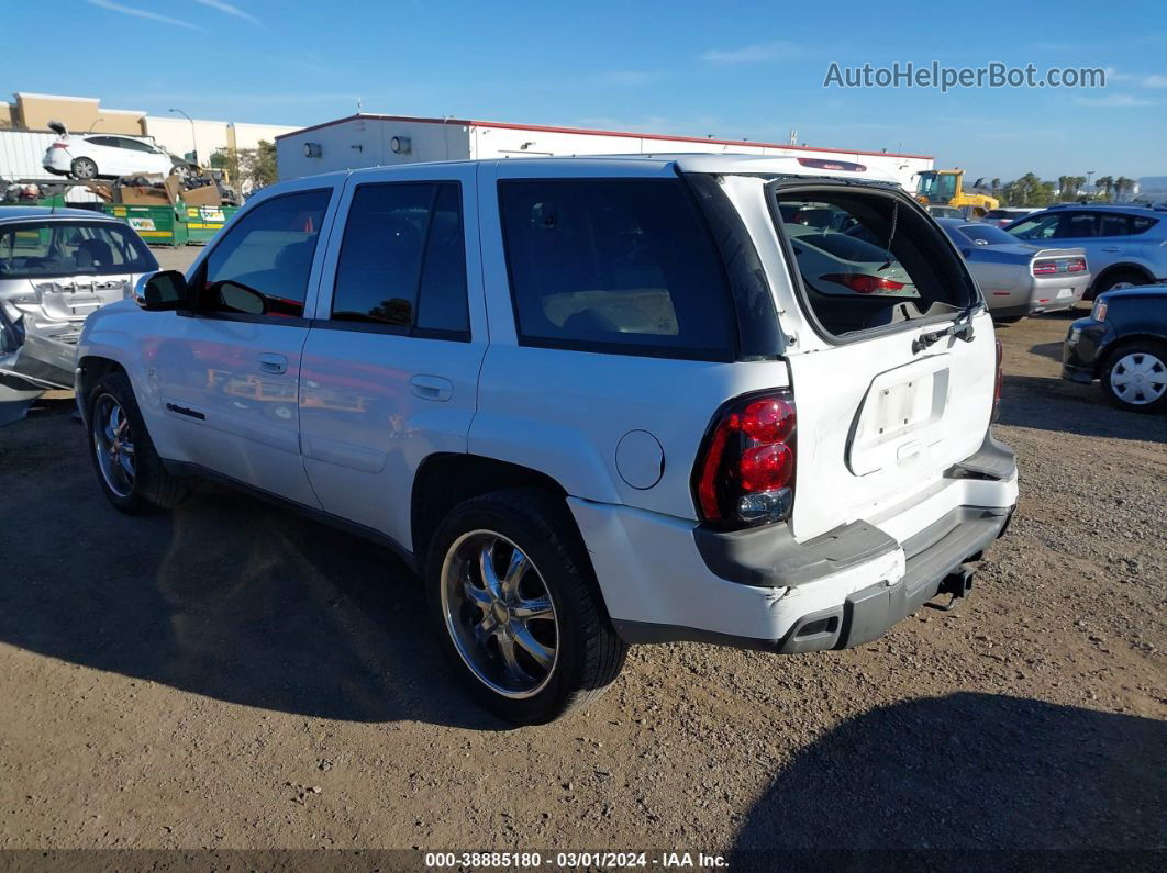 2002 Chevrolet Trailblazer Ltz White vin: 1GNDS13S822434311