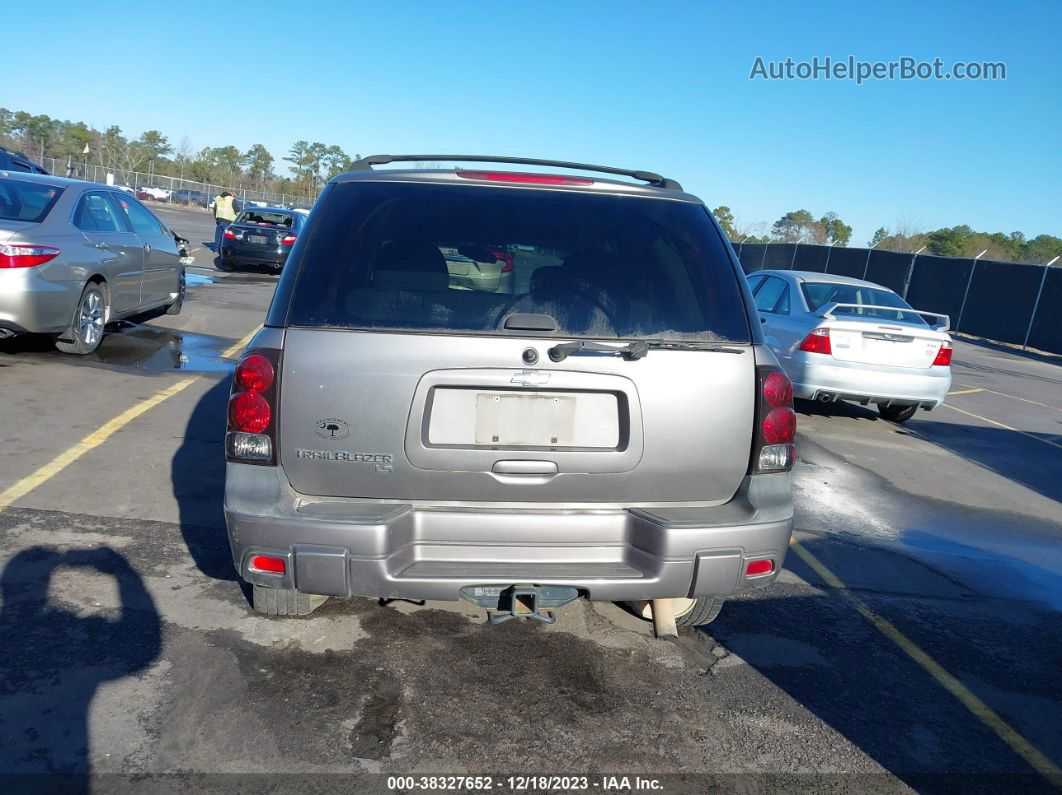 2006 Chevrolet Trailblazer Ls Gray vin: 1GNDS13S862254512