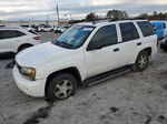 2006 Chevrolet Trailblazer Ls White vin: 1GNDS13S862298512