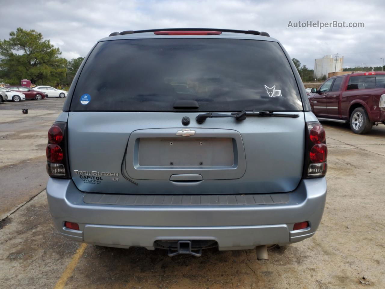 2006 Chevrolet Trailblazer Ls Blue vin: 1GNDS13S862324932