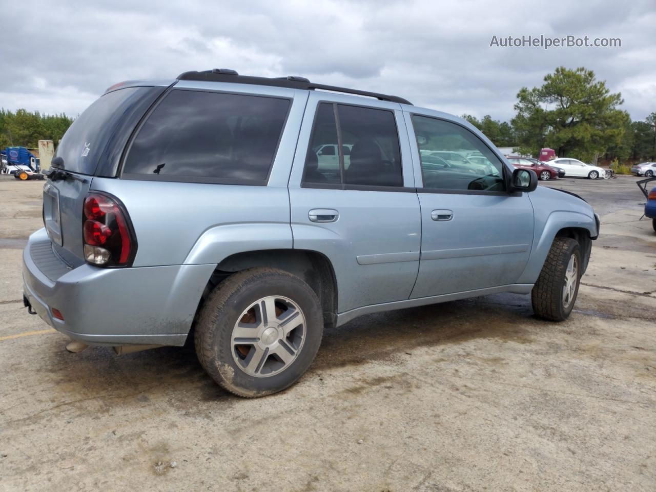 2006 Chevrolet Trailblazer Ls Blue vin: 1GNDS13S862324932