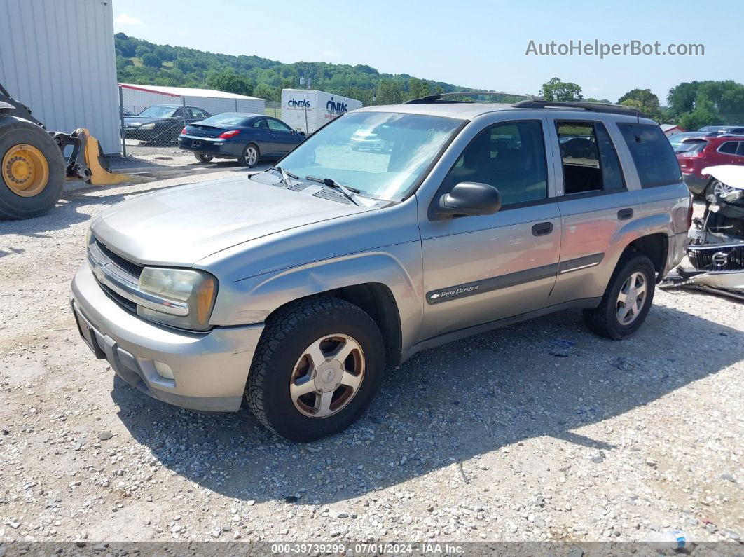 2002 Chevrolet Trailblazer Lt Tan vin: 1GNDS13S922187848