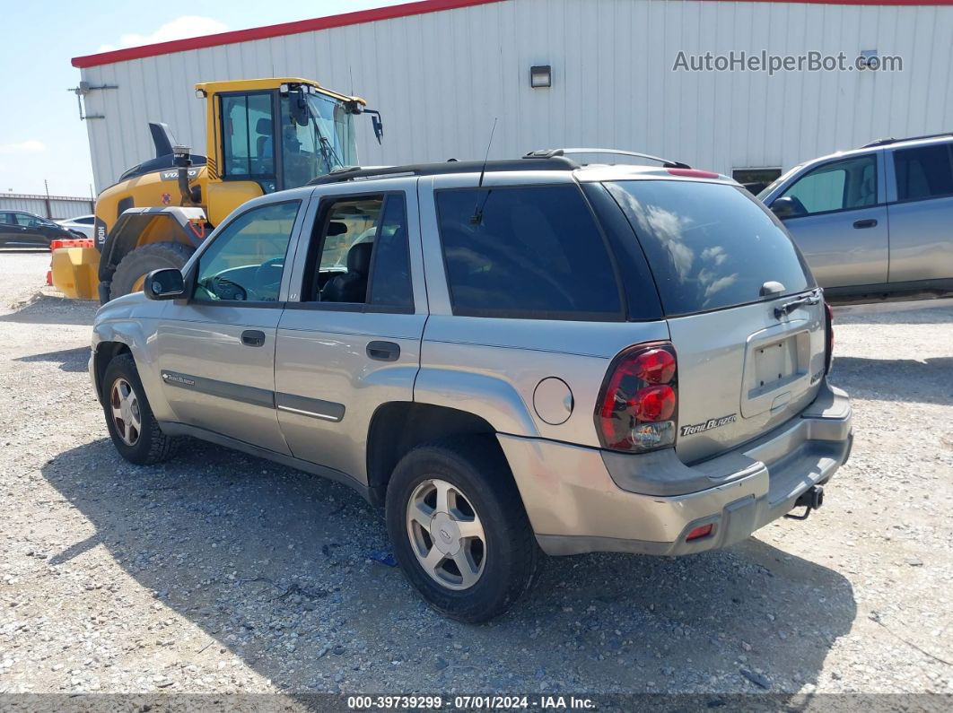 2002 Chevrolet Trailblazer Lt Tan vin: 1GNDS13S922187848