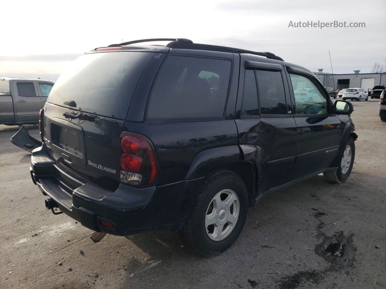 2002 Chevrolet Trailblazer  Charcoal vin: 1GNDS13S922477300