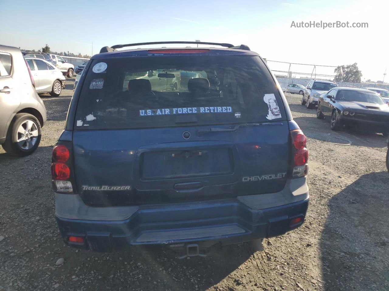 2002 Chevrolet Trailblazer  Blue vin: 1GNDS13S922523644