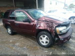 2006 Chevrolet Trailblazer Ls Burgundy vin: 1GNDS13SX62114669