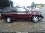 2006 Chevrolet Trailblazer Ls Burgundy vin: 1GNDS13SX62114669