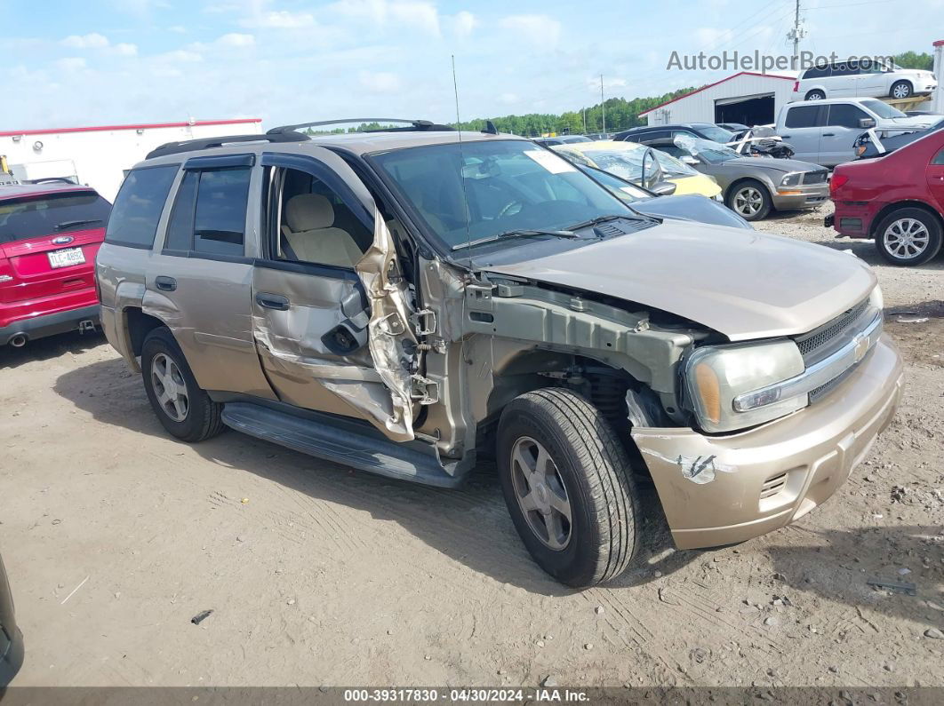 2006 Chevrolet Trailblazer Ls Gold vin: 1GNDS13SX62153360