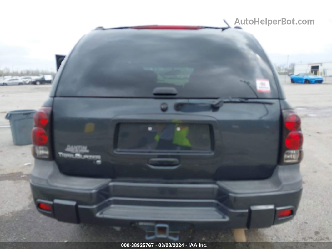 2006 Chevrolet Trailblazer Ls Black vin: 1GNDS13SX62181708