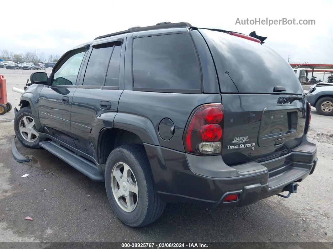 2006 Chevrolet Trailblazer Ls Black vin: 1GNDS13SX62181708