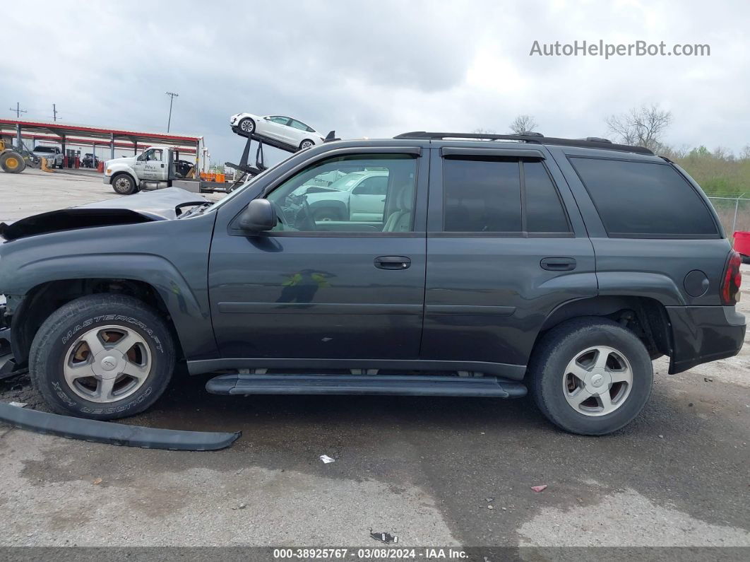 2006 Chevrolet Trailblazer Ls Black vin: 1GNDS13SX62181708