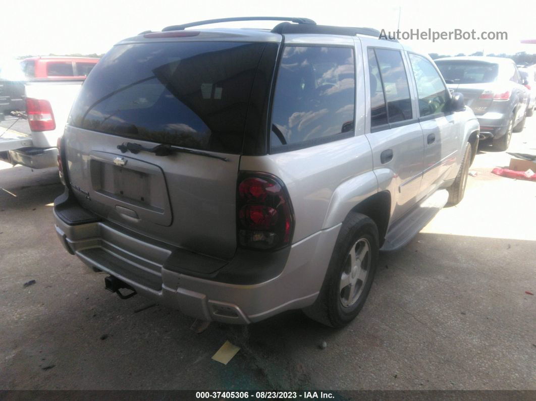 2006 Chevrolet Trailblazer Ls Silver vin: 1GNDS13SX62299175